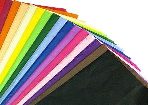 SCO TISSUE PAPER SPECTRA LARGE ASSORTED 100PK -Min Qty 6