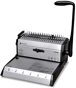 Atlas, 2-in-1 Comb+Wire Binding Mach.