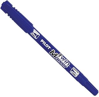MARKER PEN PILOT TWIN BLUE