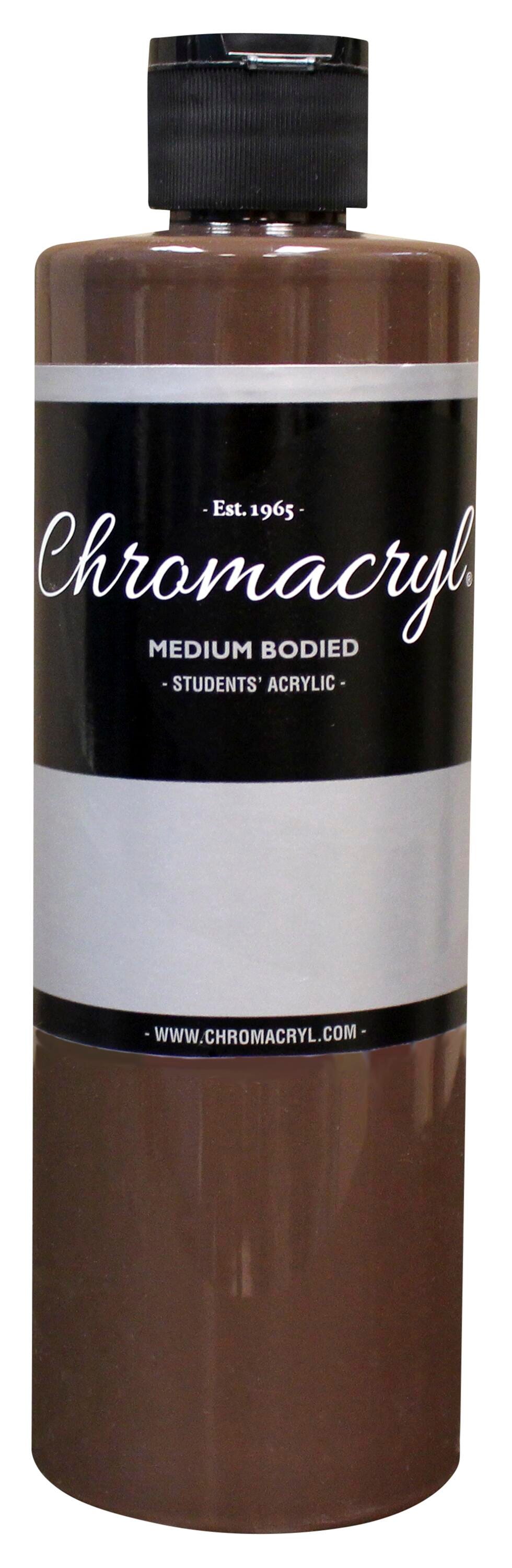 PAINT ACRYLIC STUDENTS CHROMACRYL BURNT UMBER PINT