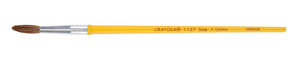 BRUSH CRAYOLA 1127 CAMEL HAIR WATERCOLOR SZ 7