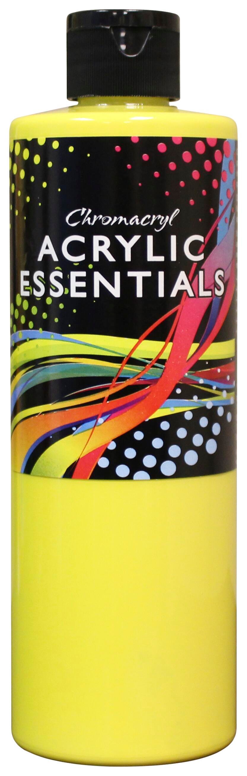 PAINT ACRYLIC CHROMACRYL ESSENTIALS COOL YELLOW PINT