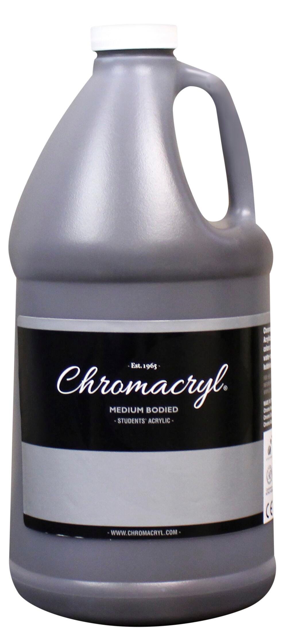 PAINT ACRYLIC STUDENTS CHROMACRYL BURNT UMBER HALF GALLON