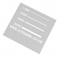 White Value Acrylic Sheet (Cast) 5mm x 600mm x 400 mm