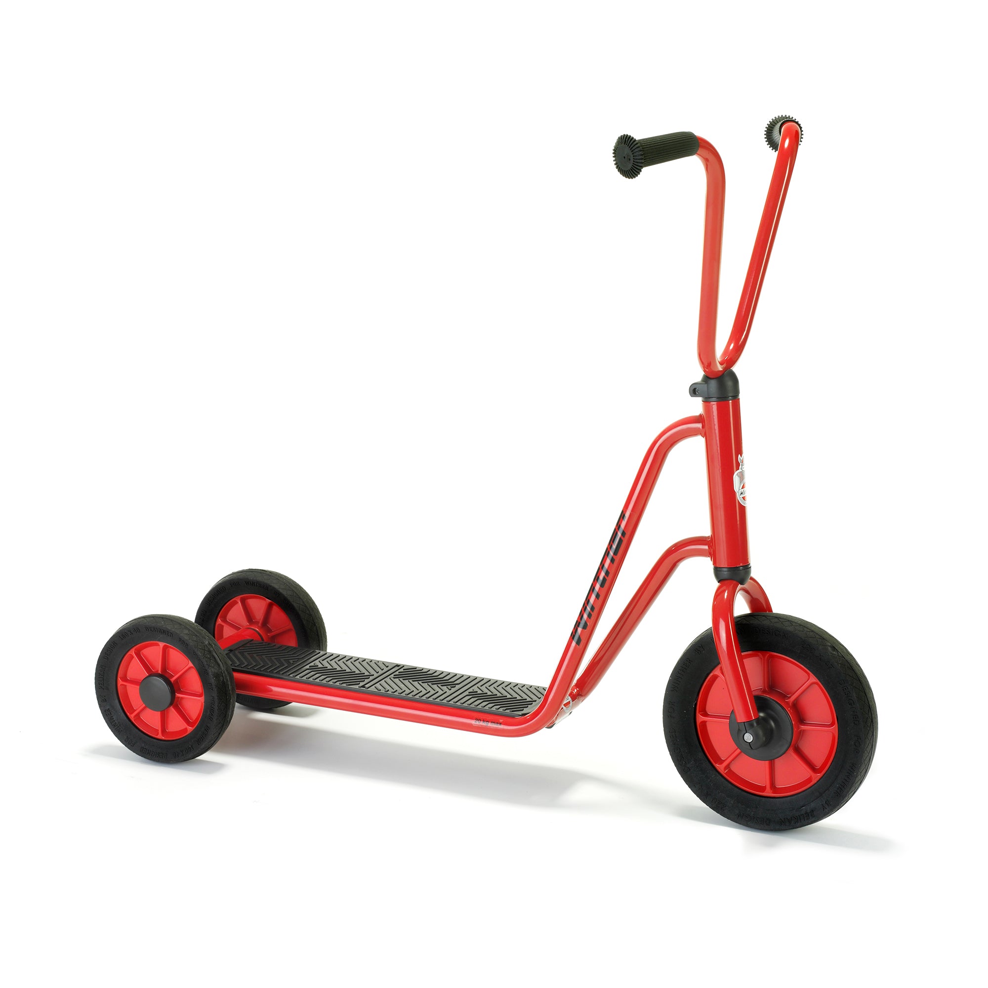 Profile, SCOOTER W/2 REAR WHEELS (RED) MINI