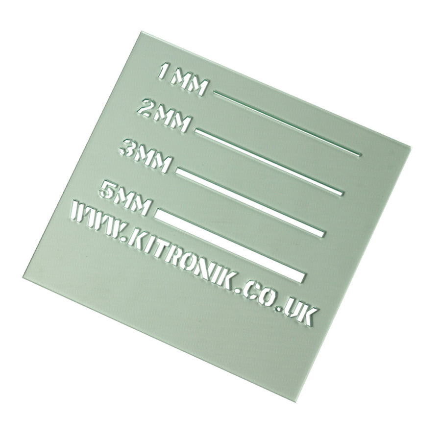 Glass Look Value Acrylic Sheet (Cast) 3mm x 600mm x 400mm