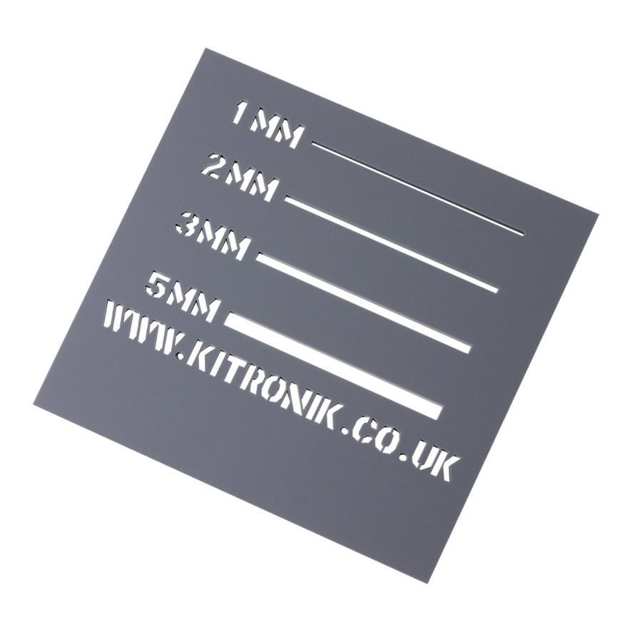 Grey Value Acrylic Sheet (Cast) 3mm x 600mm x 400mm