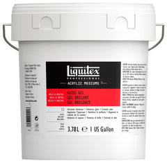 GEL MEDIUM LIQUITEX GALLON WIDEMOUTH PLASTIC JAR