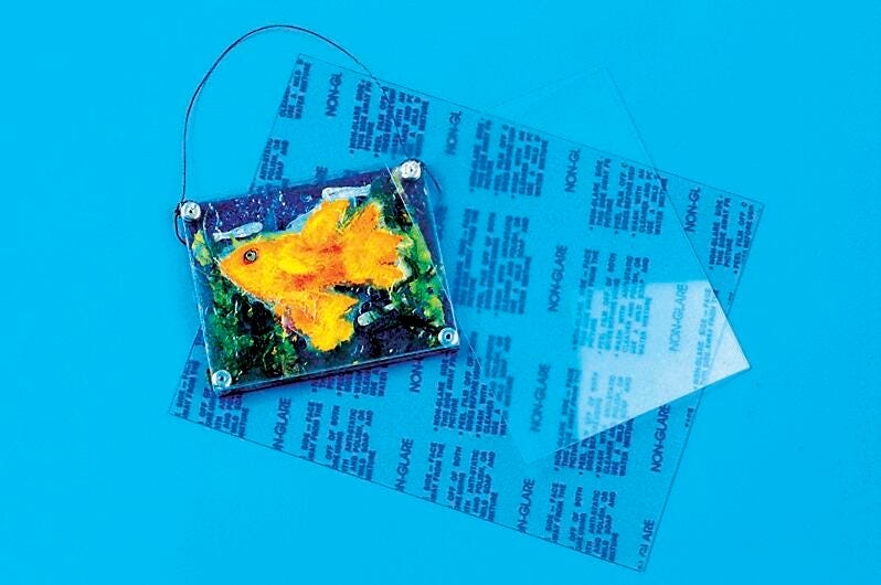 SHEET ACRYLIC CLEAR 12 X 12 IN