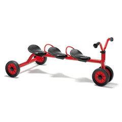 Profile, PUSH BIKE FOR 3 (RED) MINI VIKING