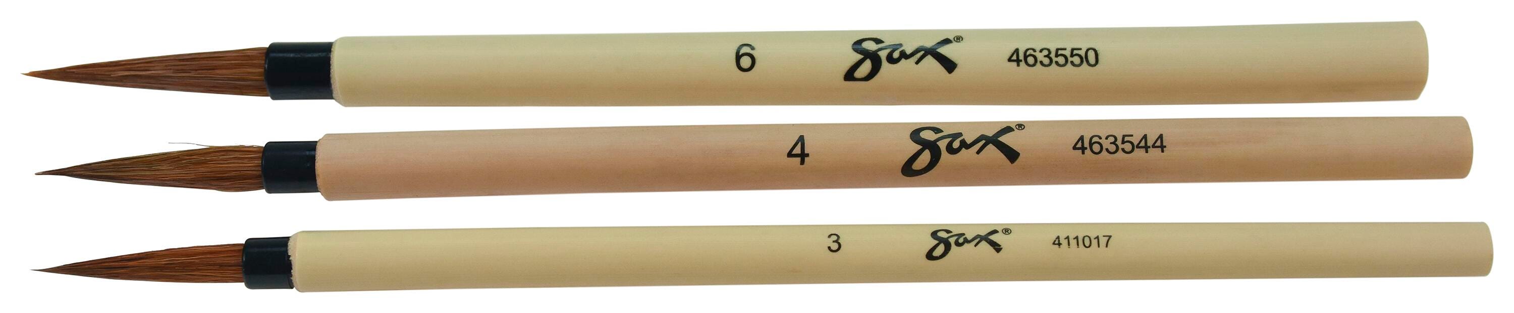 BRUSH SAX BAMBOO WATERCOLOR SET OF 3