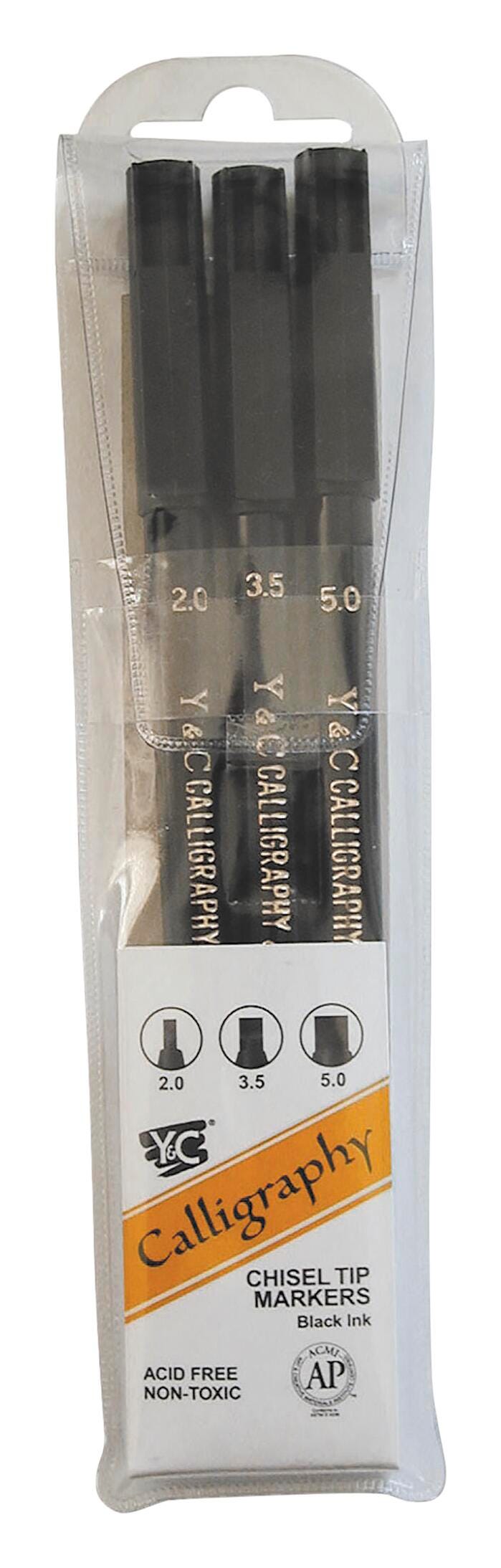 MARKER CALLIGRAPHY WATERBASED SET OF 3