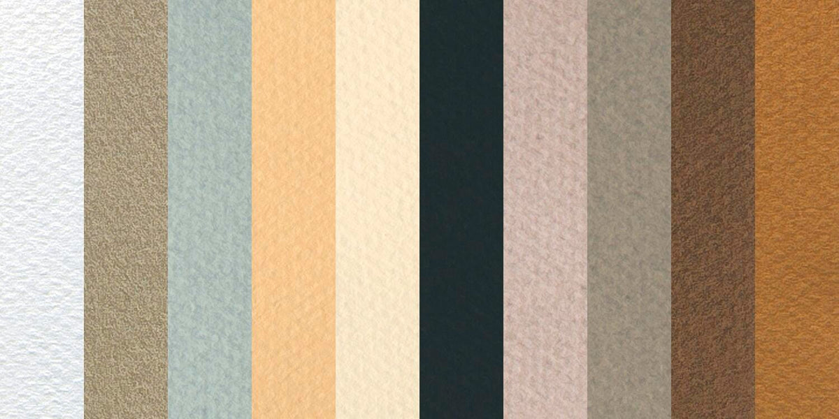 PAPER DRAWING MI-TEINTES 98LB 19X25 MUTED PK 10