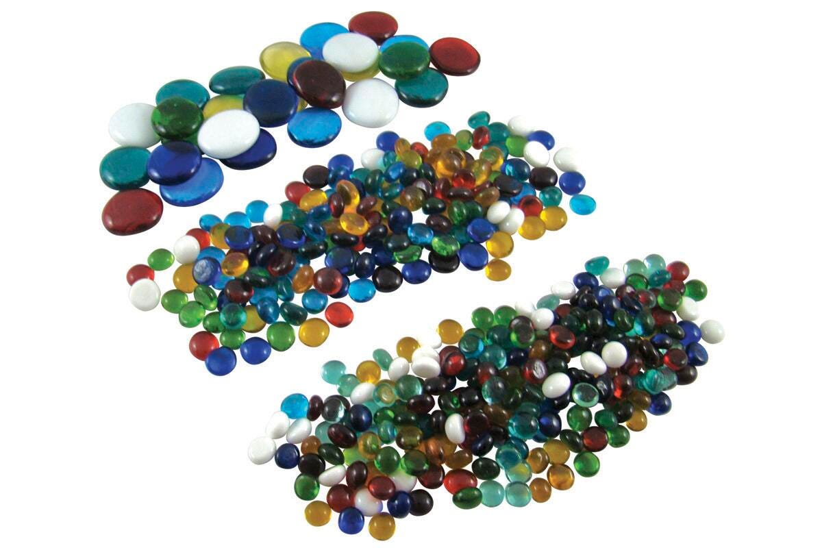 GLASS GLOBS 3 LB ASSORTMENT