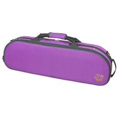 Tom & Will Oval violin gig case - Deep purple