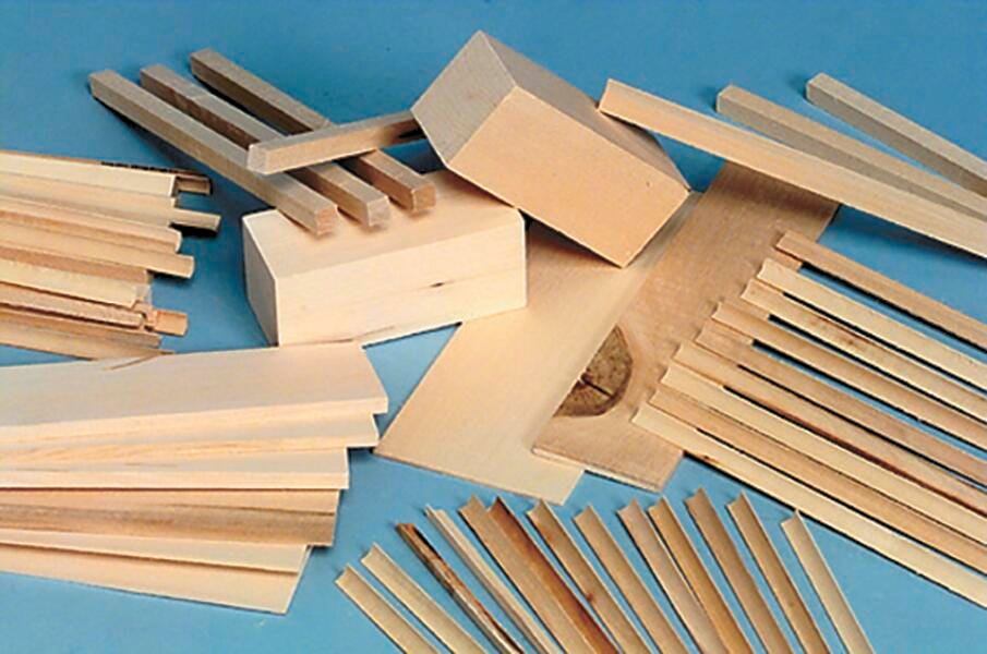 WOOD BASSWOOD SCRAP BAG KIT