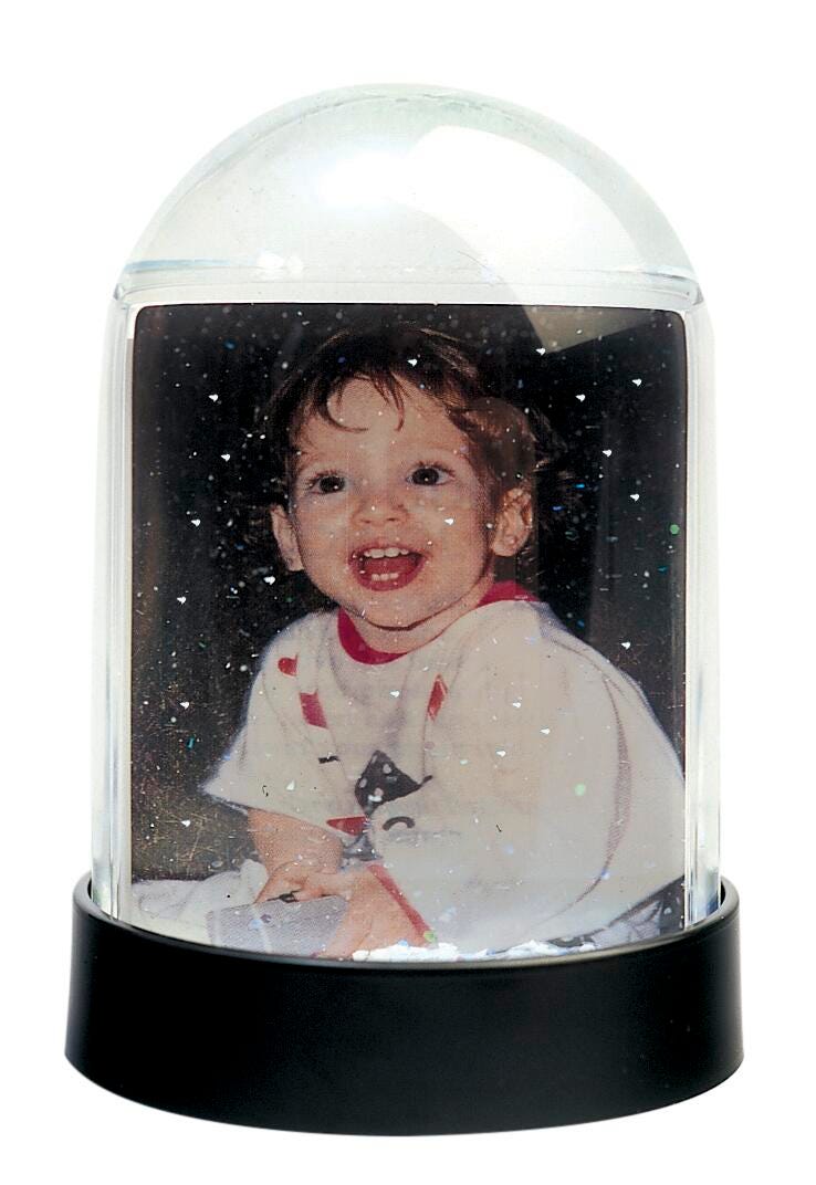 SNOW GLOBE PHOTO DESIGN YOUR OWN