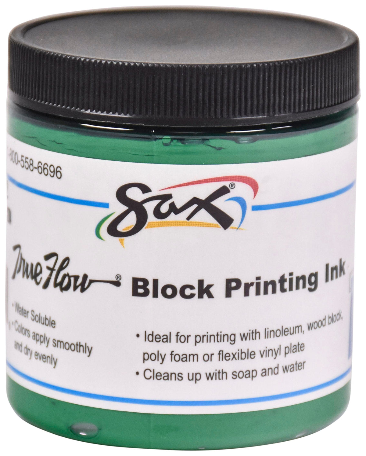 INK BLOCK PRINTING SAX 8 OZ GREEN