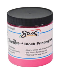 INK BLOCK PRINTING SAX 8 OZ JAR MAGENTA