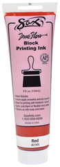 INK BLOCK PRINTING SAX 5 OZ PRIMARY RED