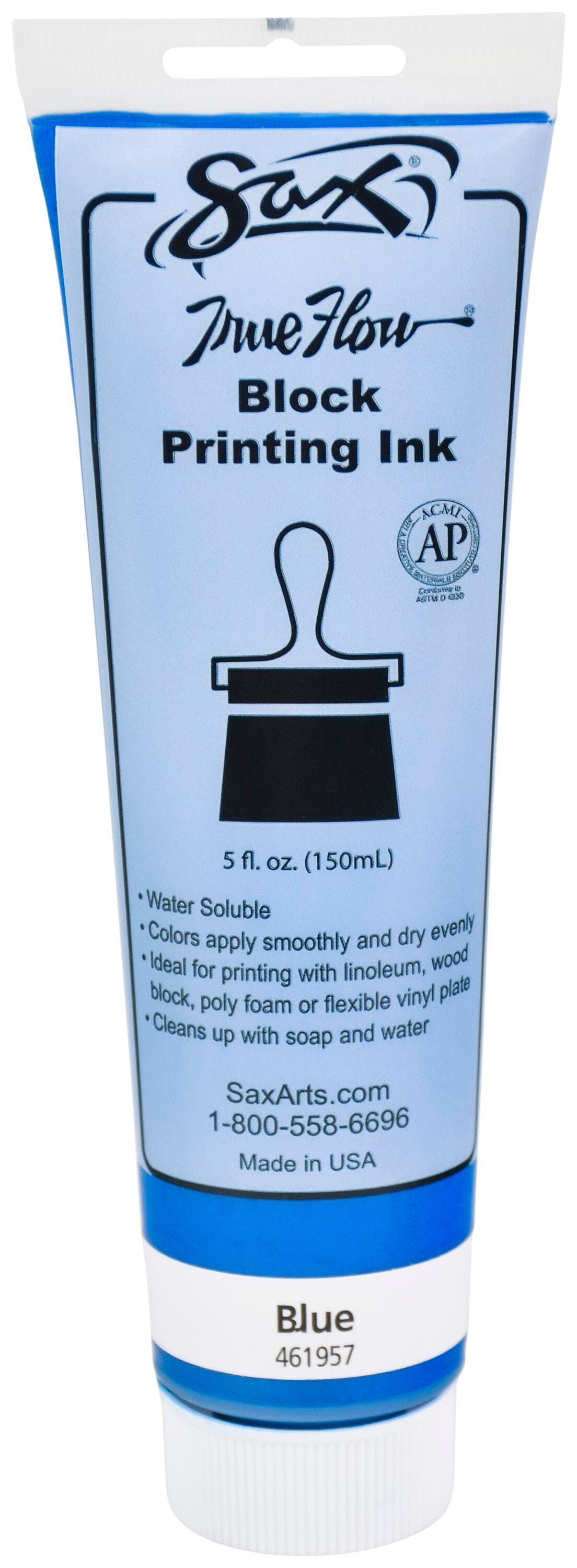 INK BLOCK PRINTING SAX 5 OZ PRIMARY BLUE