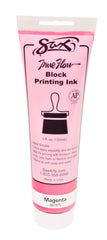 INK BLOCK PRINTING SAX 5 OZ MAGENTA