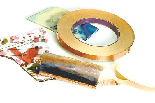FOIL COPPER ADHESIVE BACKED 3/8 IN X 36 YD