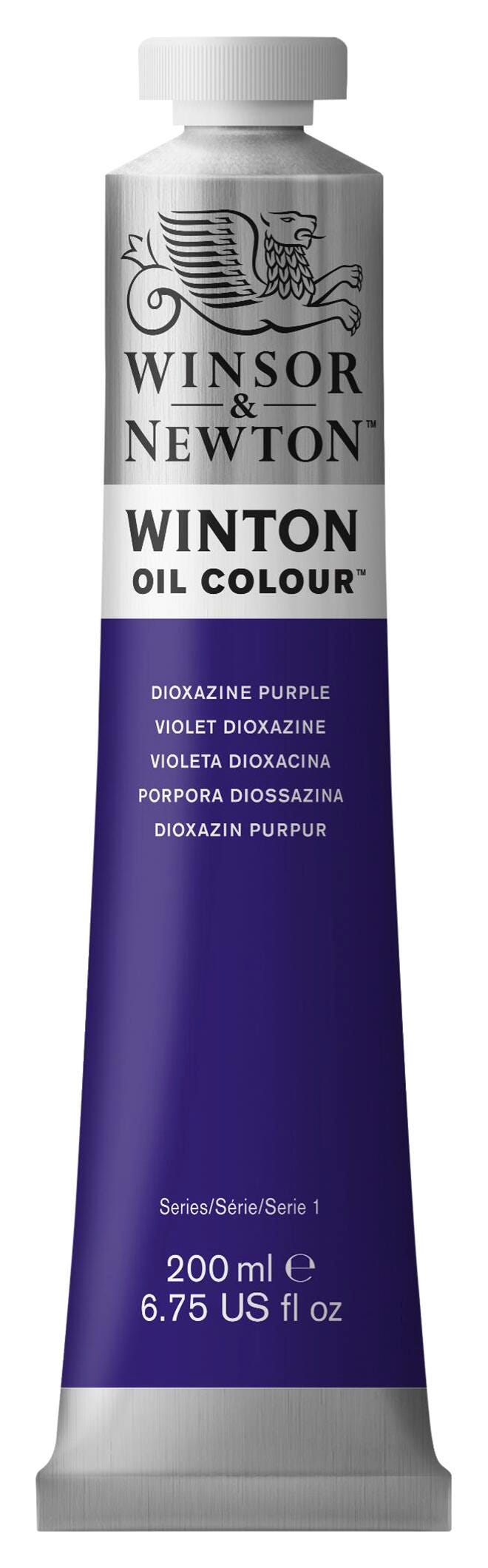 PAINT OIL W + N 6.75 OZ DIOXAZINE PURPLE