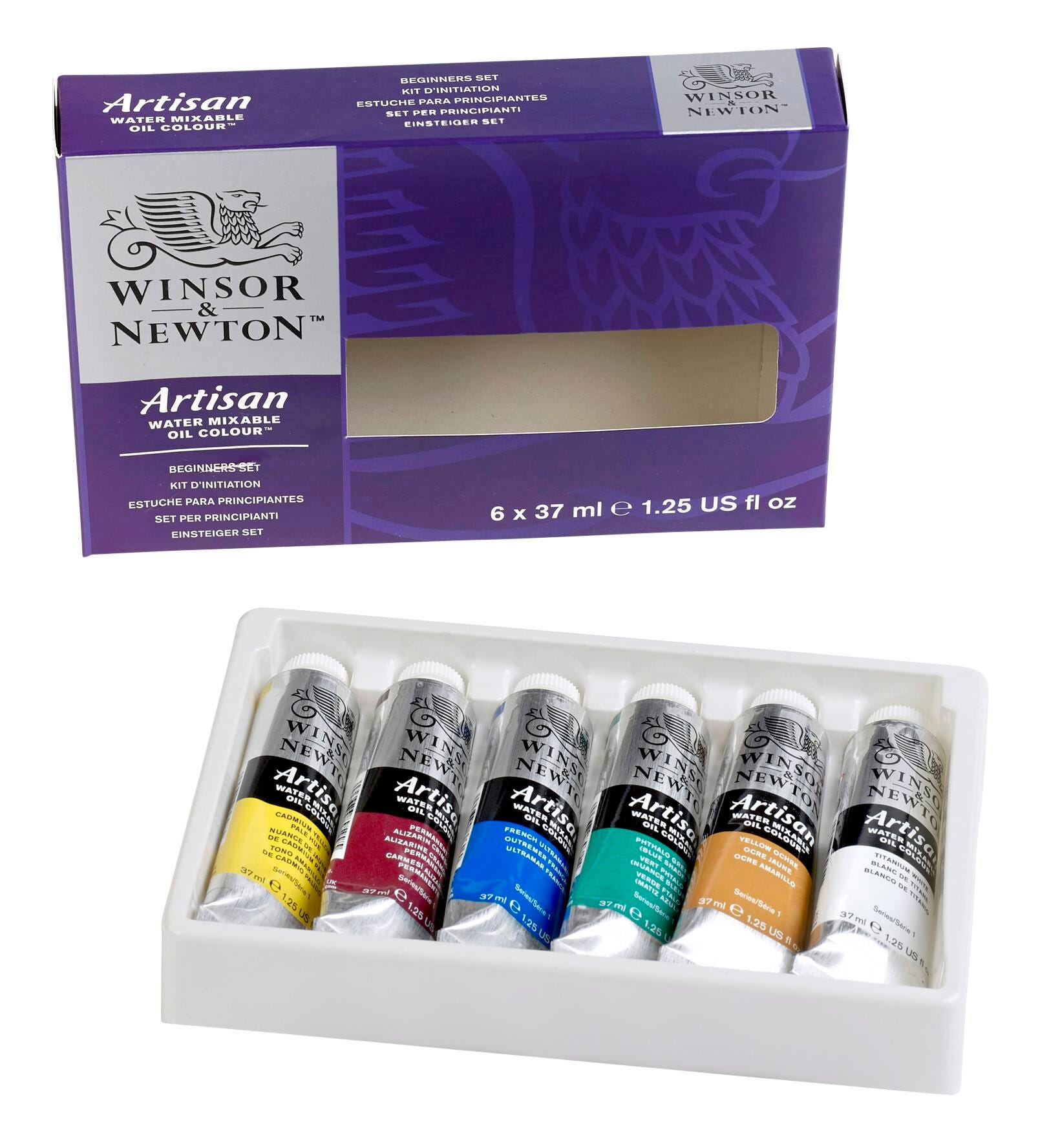 PAINT OIL ARTISAN WATER MIXABLE 1.25 OZ SET OF 6