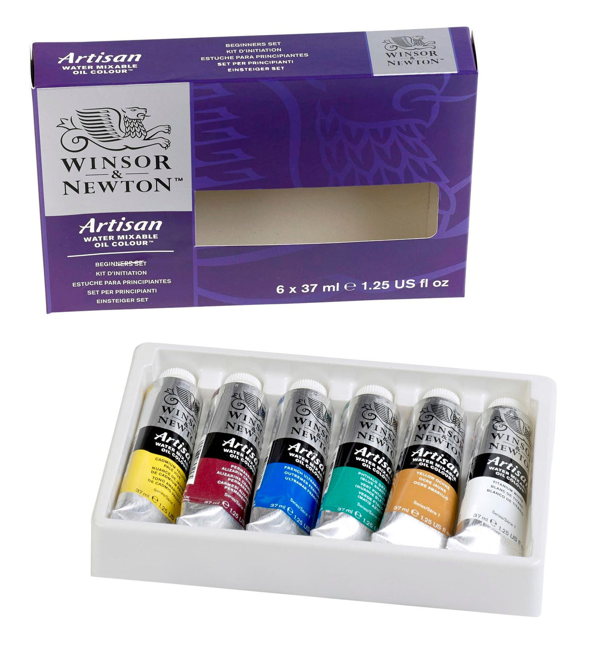 PAINT OIL ARTISAN WATER MIXABLE 1.25 OZ SET OF 6