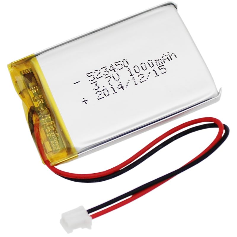 Polymer Lithium Ion Battery (3.7V- 1Ah)