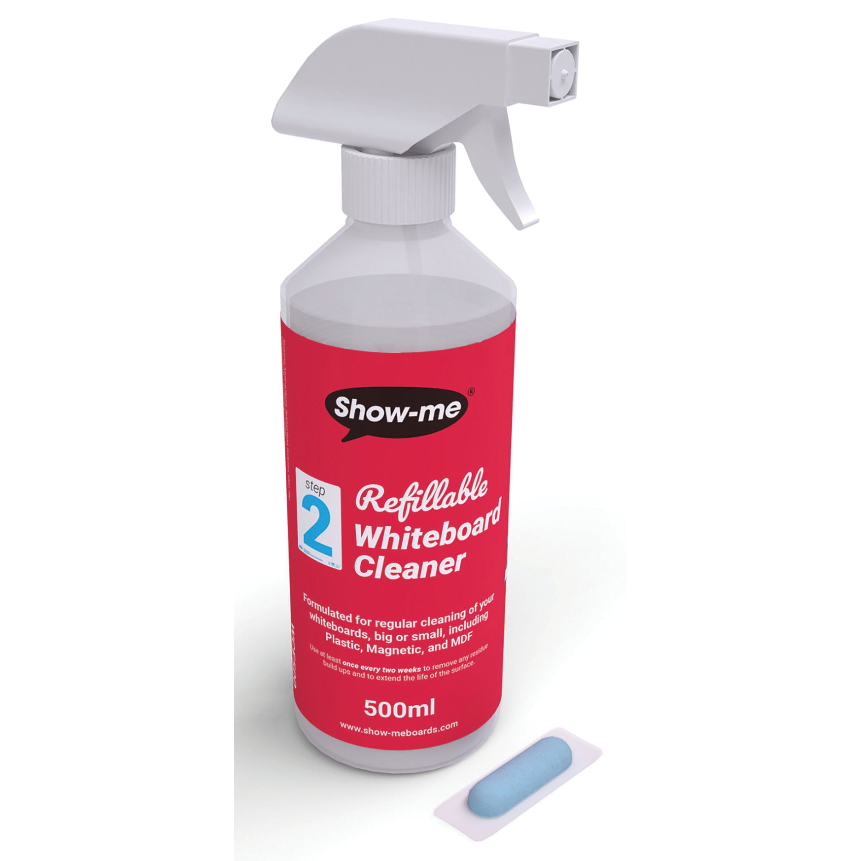 Refillable Bottle & Whiteboard Clean