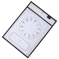 A4 Black Drywipe Sleeves - Pack 30