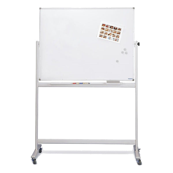 Magnetoplan-Mobile Double side Magnetic whiteboard - Size 150cm x 100cm
