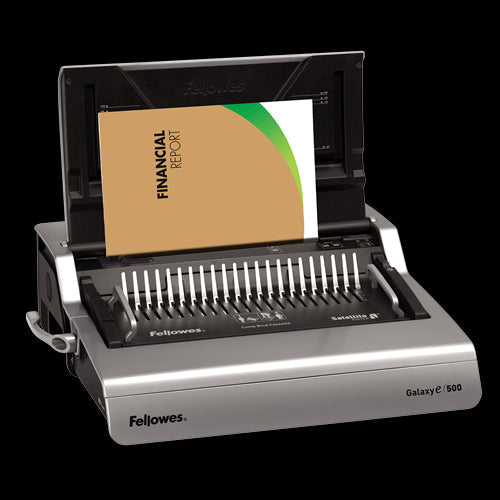 Fellowes Electric Comb Binding Machine Model GALAXY-E 500