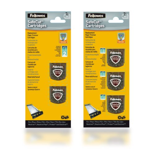 Fellowes Blades & Strips SAFECUT REPLACEMENT BLADES- Straight (2nos)