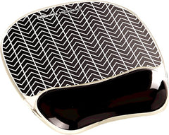 FELLOWES PHOTO GEL MOUSE WRIST SUPPORT- CHEVRON