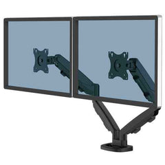 FELLOWES EPPA DUAL MONITOR ARM (BLACK)