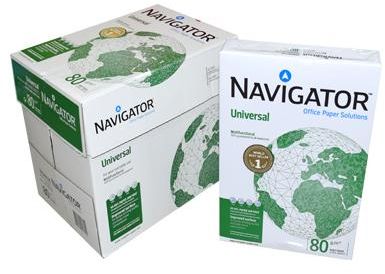 COPY PAPER 80 GSM NAVIGATOR, A4 BOX-5