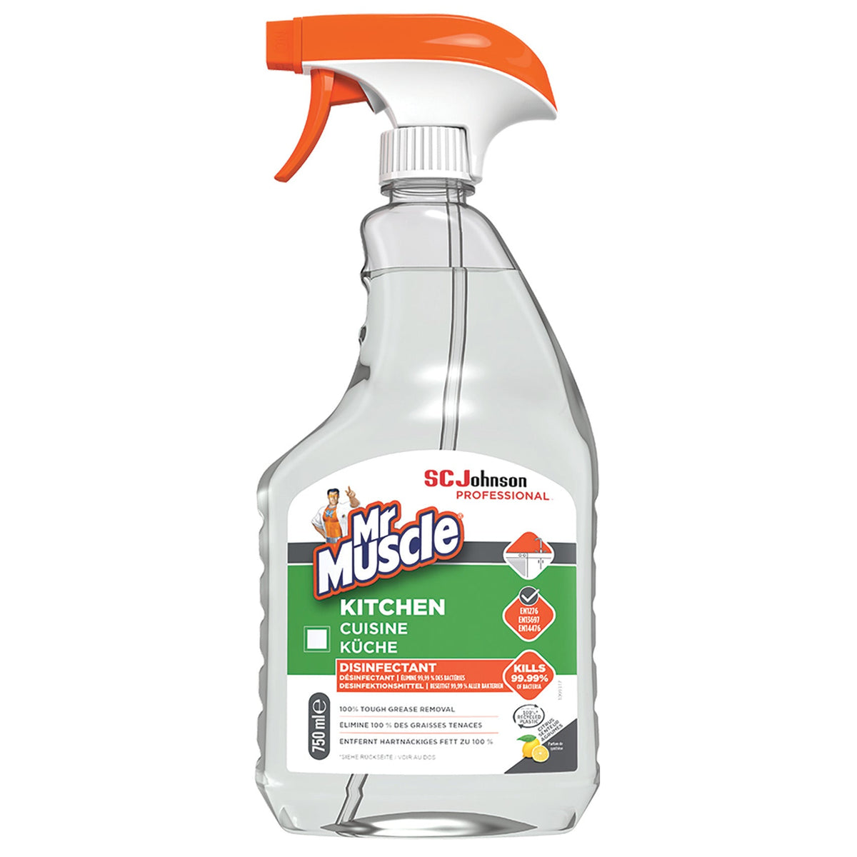 Mr Muscle Lemon Kitch/Clean 6X750Ml
