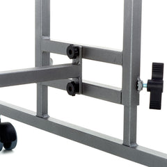 Height adjustable mobile stand for diatonic and chromatic instruments