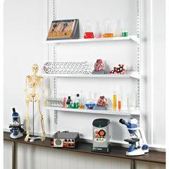 Shelf Upright White 1220Mm