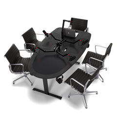 AKA Design ProCast R5 sit-stand studio desk – Black