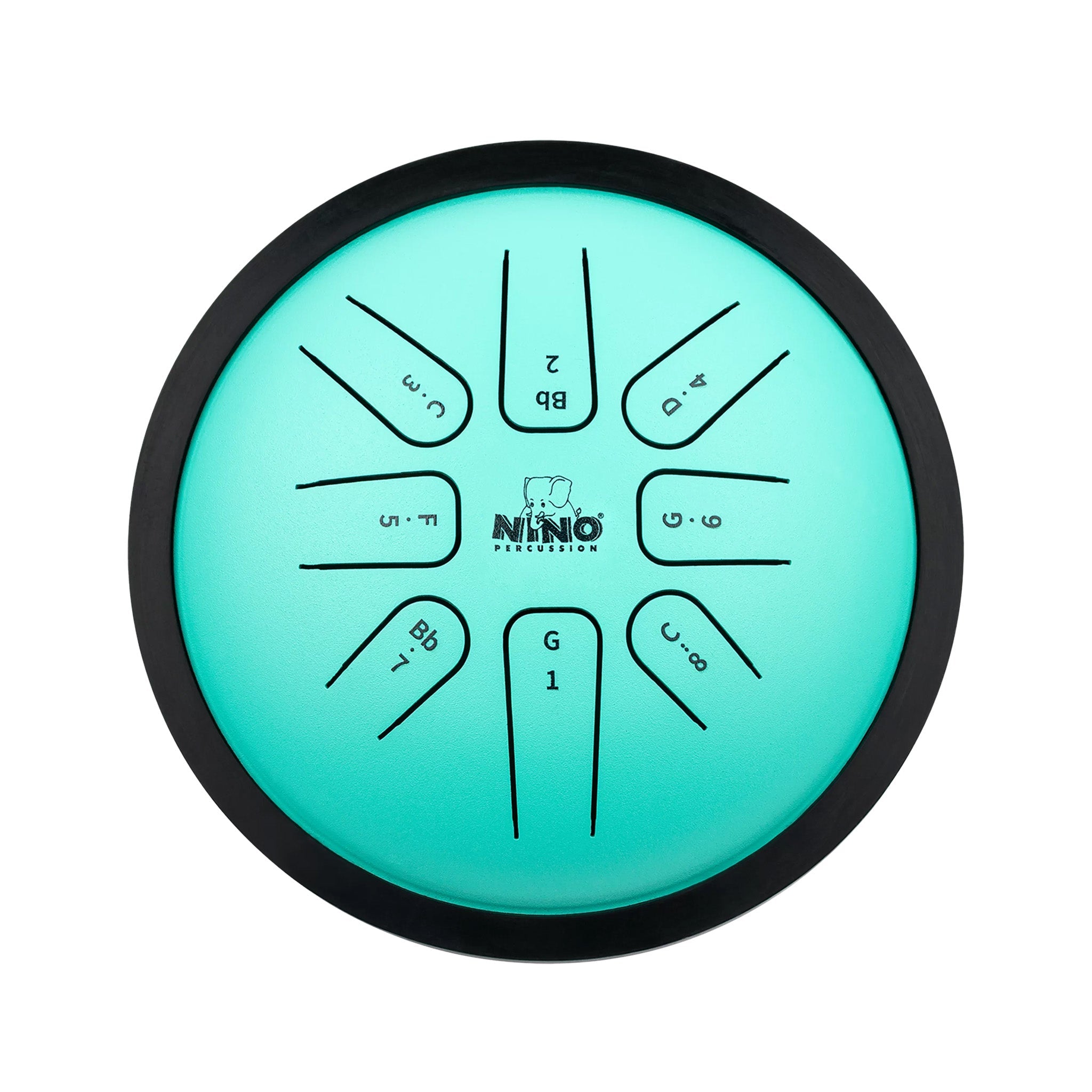 NINO 7” mini melody steel tongue drum – Green