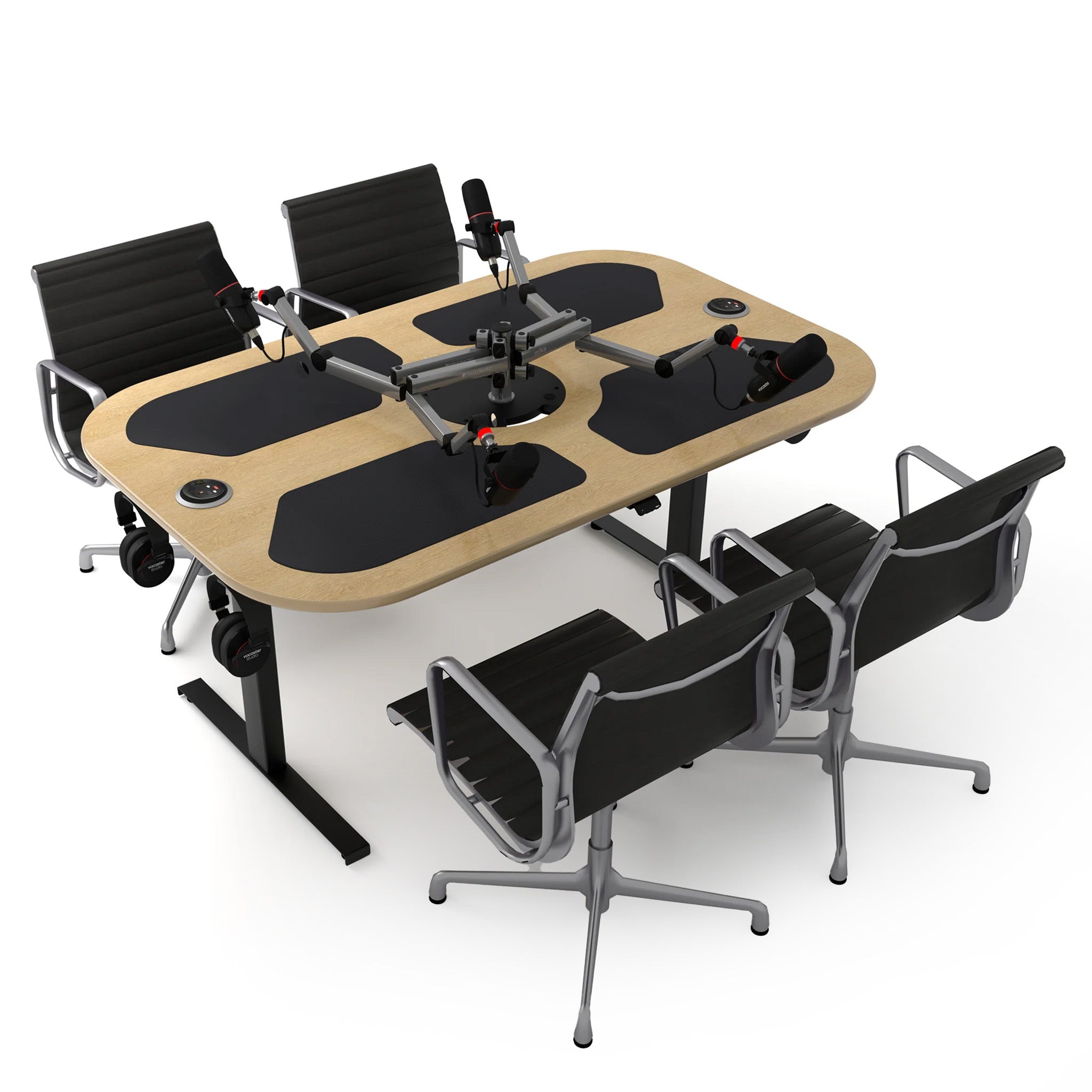 AKA Design ProCast C4 sit-stand studio desk – Oak