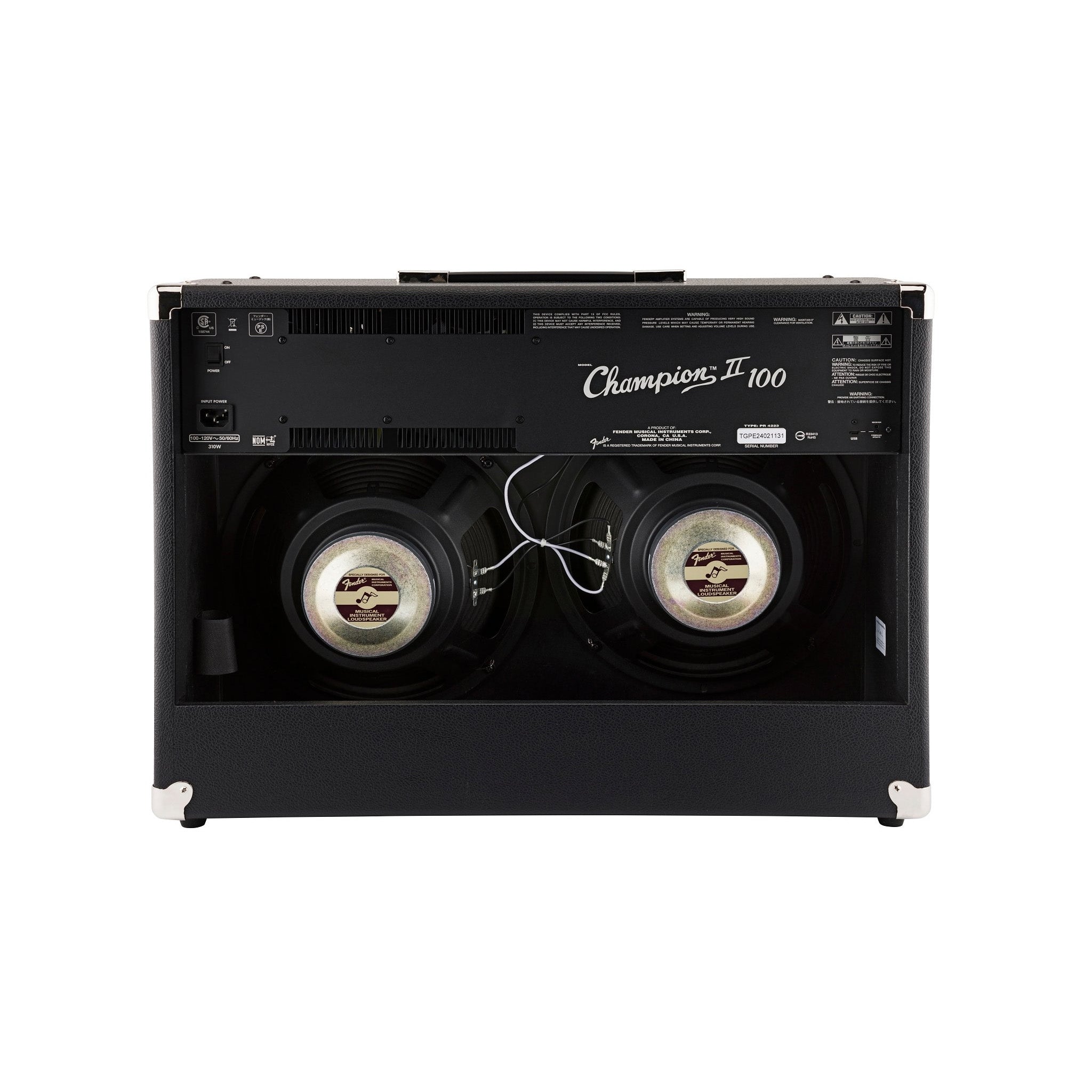 Fender Champion II 100W guitar combo amplifier