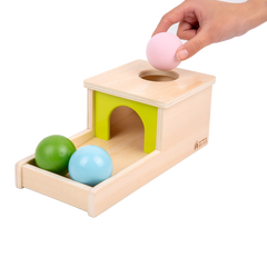 Object Permanence Box with Tray