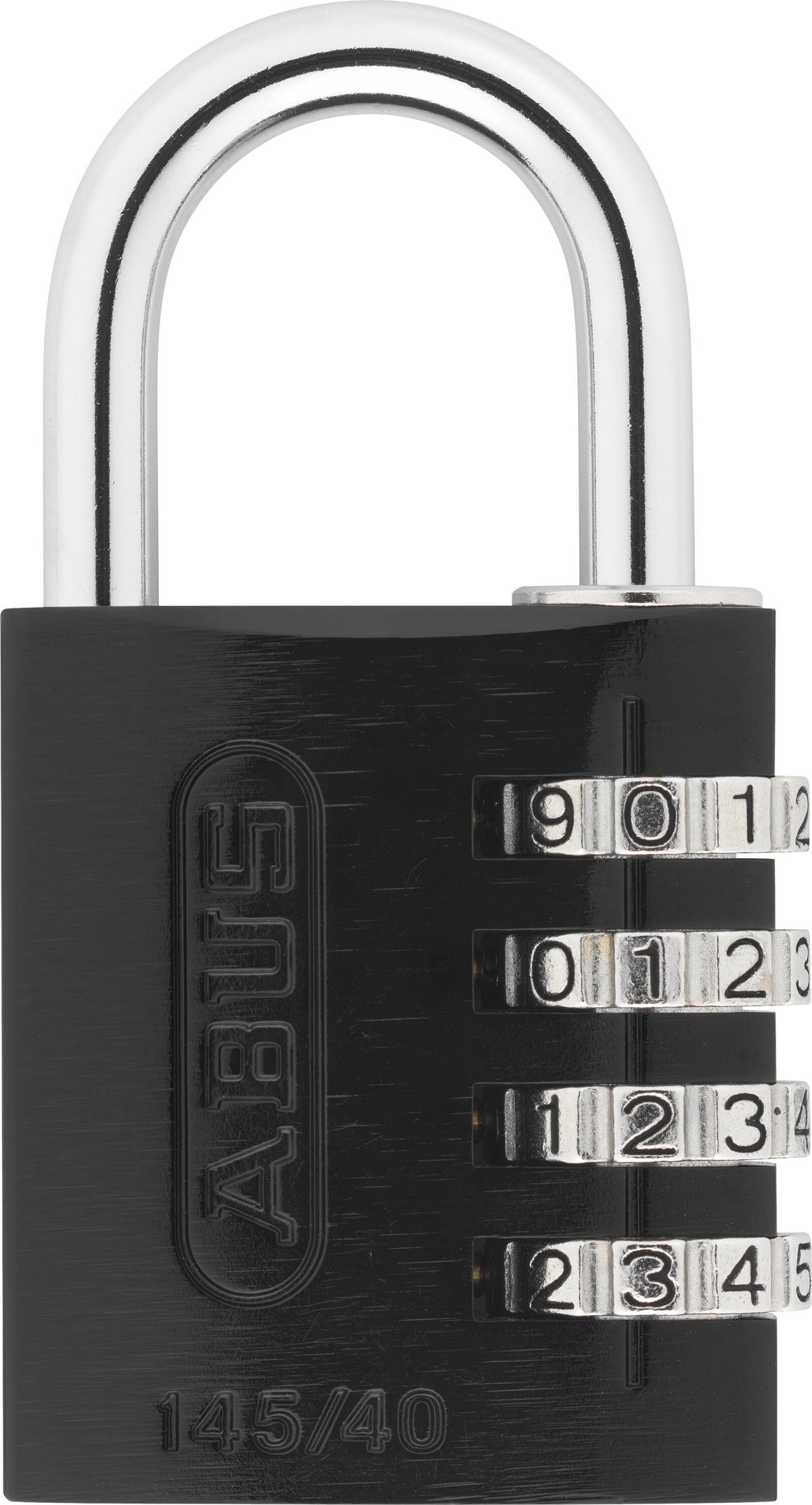 LOCK - ABUS 145 SERIES 4 DIAL COMBINATION LOCK - SPECIFY COLOR
