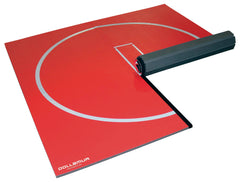 DOLLAMUR - HOME PRACTICE WRESTLING MAT - FLEXI-CONNECT WITH CIRCLE AND STARTING MARKS - SPECIFY COLOR