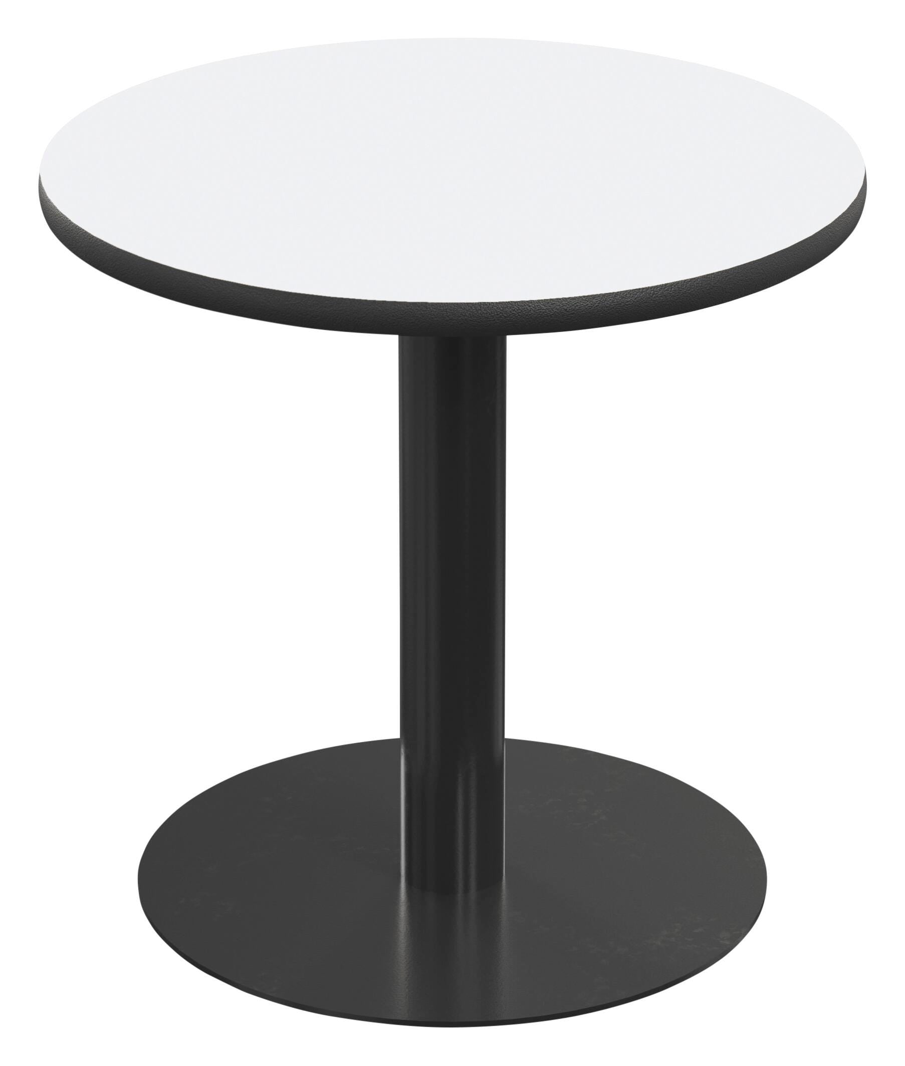 CAFETERIA TABLE - CLASSROOM SELECT - CAFE/BISTRO - ROUND - 40 W X 40 D IN - 29 INCH - MARKERBOARD - SPECIFY TOP COLOR - T-MOLD - SPECIFY EDGE COLOR - ROUND - SPECIFY FRAME COLOR